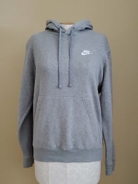 Nike Women's Light Gray Pullover Hoodie